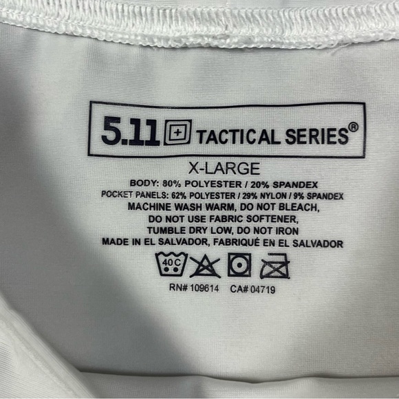 5.11 Tactical Mens XL Compression Shirt Stretch Holster Concealed Carry - Picture 4 of 8